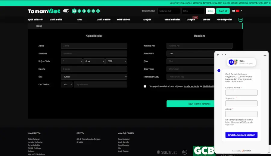 Tamambet Şikayet - Tamambet Güvenilir mi?